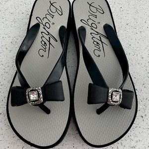 Brighton Bowtie Flip Flops